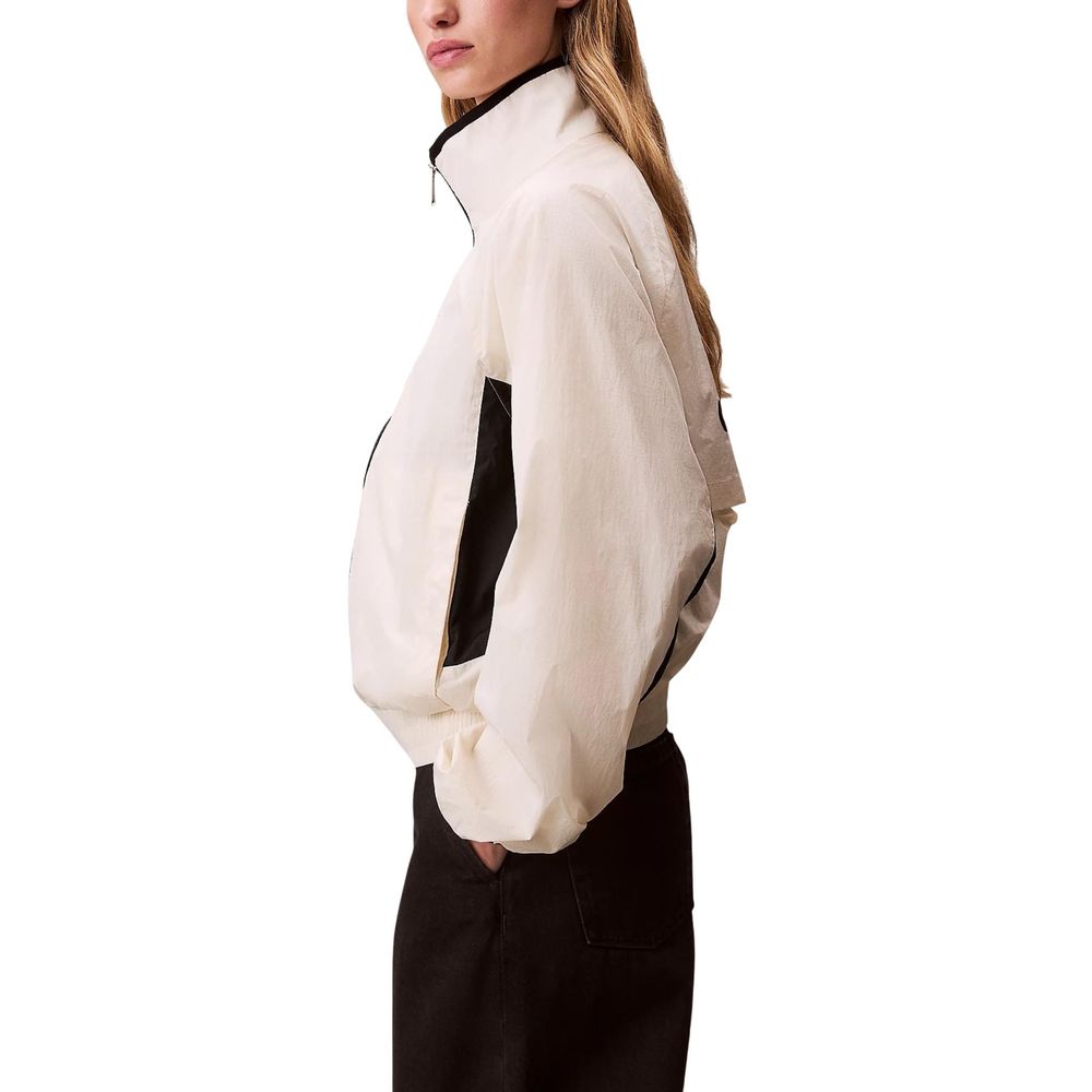 Chaqueta de Calvin Klein Jeans de polipropileno blanco