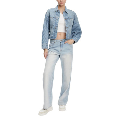 Chaqueta vaquera de algodón azul claro Calvin Klein Jeans