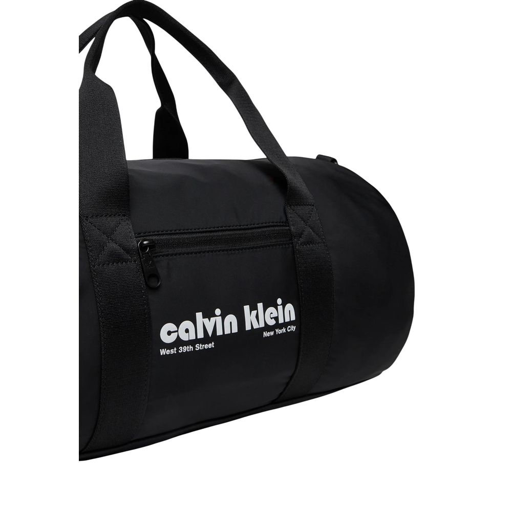 Bolsa Deporte Calvin Klein Negra Poliéster Reciclado