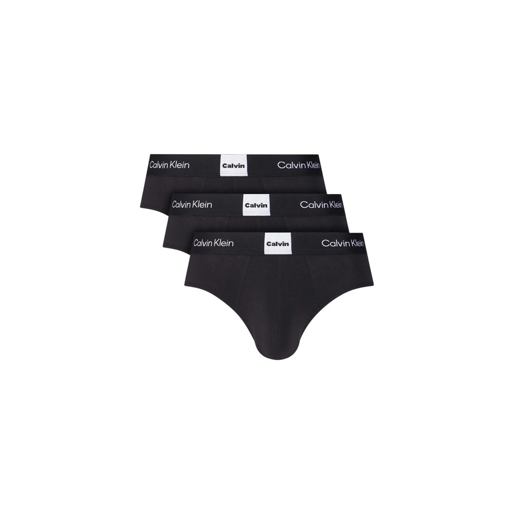 Calvin Klein Briefs De Algodón Negro Para Uso Cotidiano