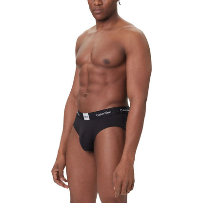 Calvin Klein Briefs De Algodón Negro Para Uso Cotidiano