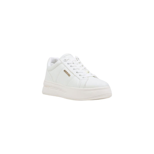 Zapatillas Guess de plataforma de polietileno blancas