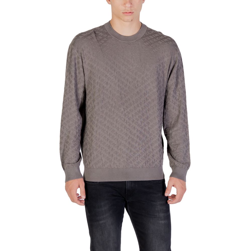 Sudadera de poliamida gris Armani Exchange