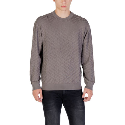Sudadera de poliamida gris Armani Exchange