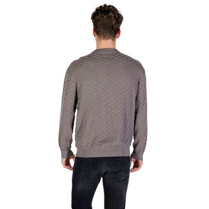 Sudadera de poliamida gris Armani Exchange