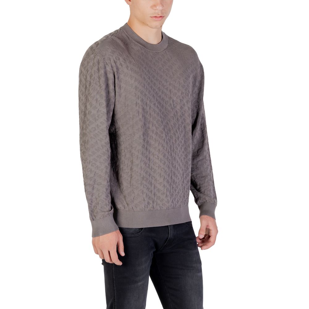Sudadera de poliamida gris Armani Exchange