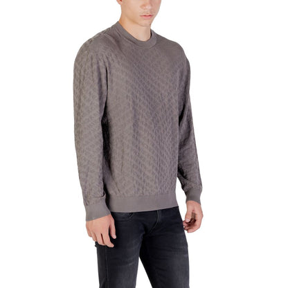 Sudadera de poliamida gris Armani Exchange
