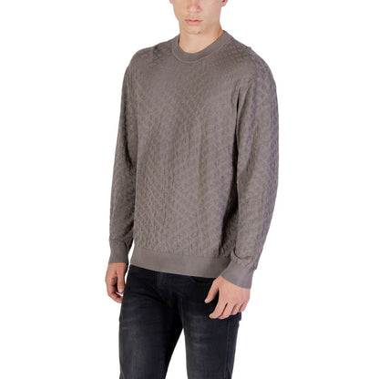 Sudadera de poliamida gris Armani Exchange