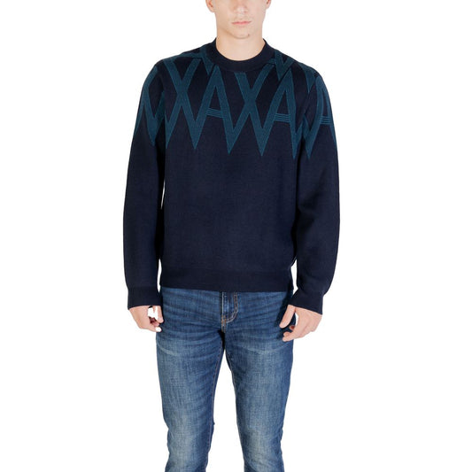 Sudadera Armani Exchange negra con marabú