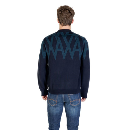 Sudadera Armani Exchange negra con marabú