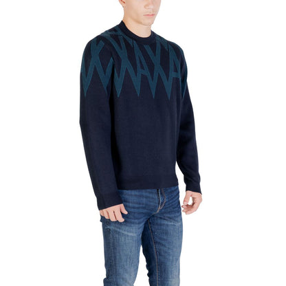 Sudadera Armani Exchange negra con marabú