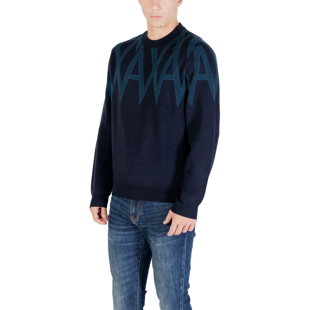 Sudadera Armani Exchange negra con marabú