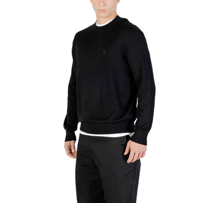 Armani Exchange Black Viscose Sweatshirt