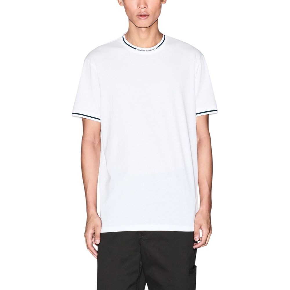 Camiseta Blanca de Algodón Armani Exchange