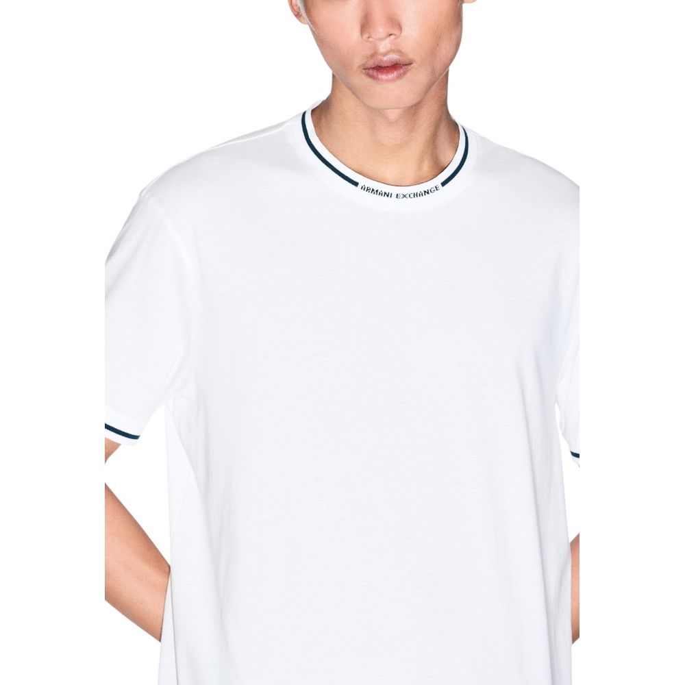 Camiseta Blanca de Algodón Armani Exchange