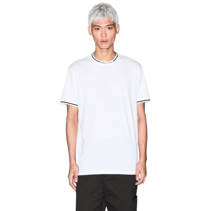 Camiseta Blanca de Algodón Armani Exchange