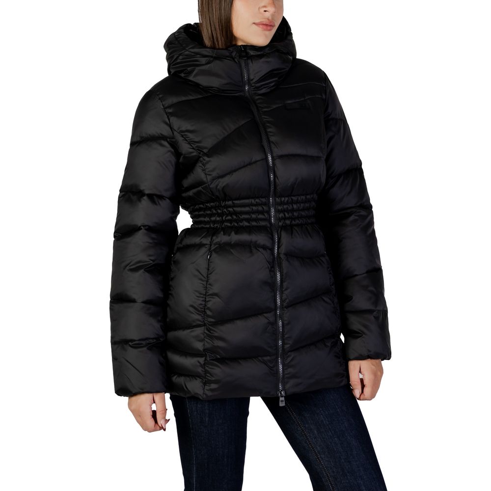 Cazadora bómber EA7 Emporio Armani de poliamida negra