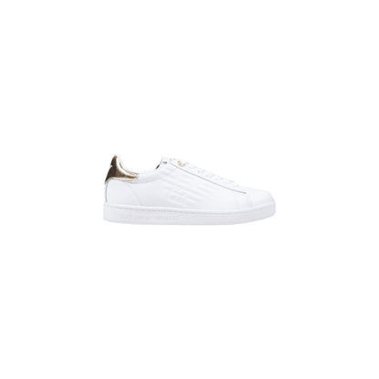Zapatillas Bajas De Piel Blanca EA7 Emporio Armani