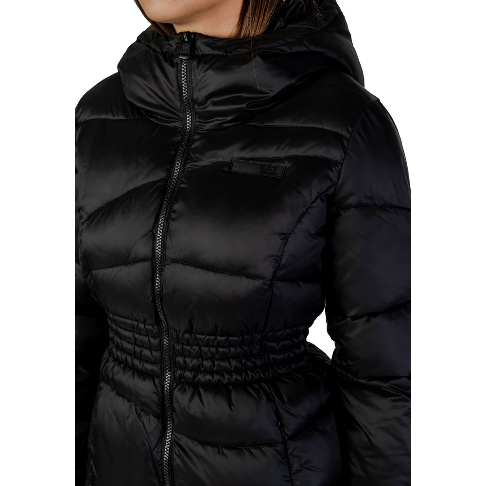 Cazadora bómber EA7 Emporio Armani de poliamida negra
