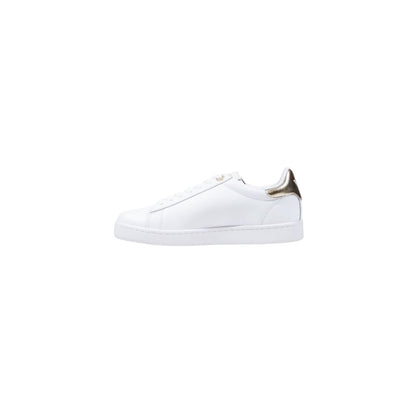 Zapatillas Bajas De Piel Blanca EA7 Emporio Armani