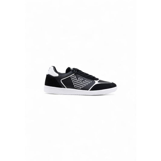 Zapatillas deportivas EA7 Emporio Armani de piel blancas y negras