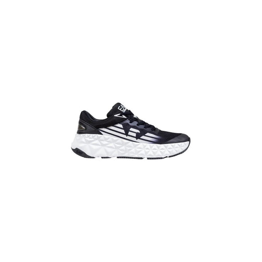 EA7 Emporio Armani Zapatillas deportivas de poliéster negras y blancas