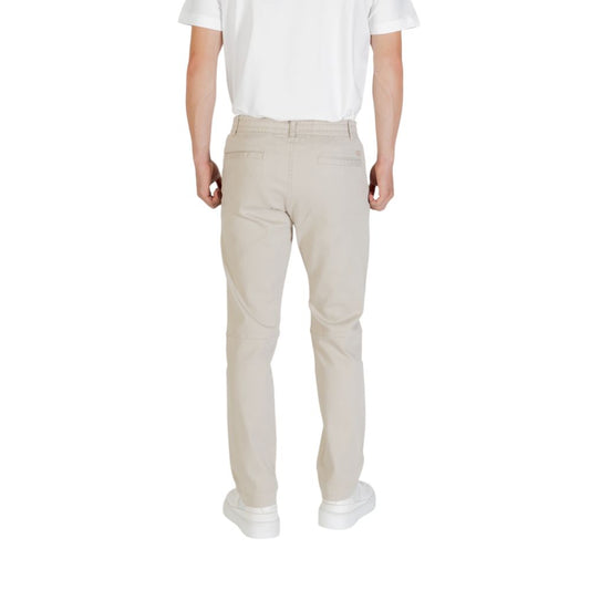 Pantalon décontracté Hugo Boss en polyester beige