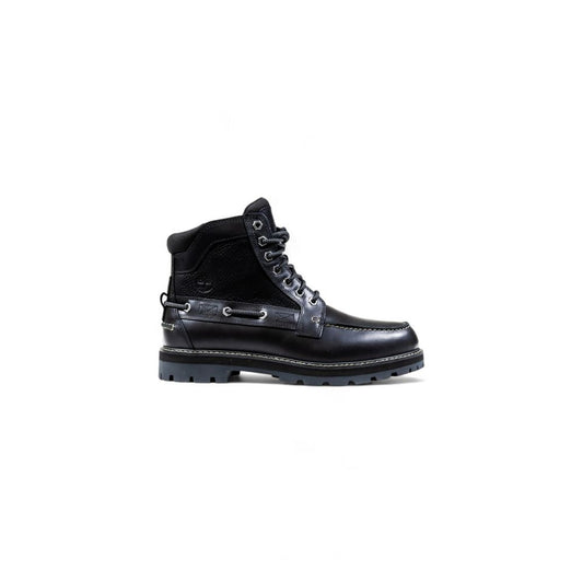 Botas Timberland Negras de Cuero con Cordones