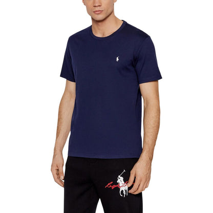 Camiseta de algodón azul Ralph Lauren