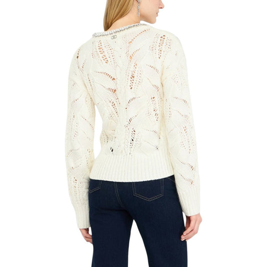 Sudadera de marabú blanco de Liu Jo