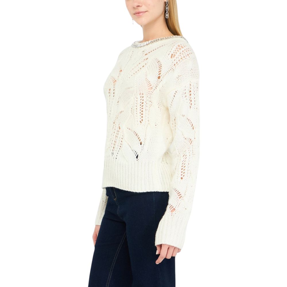 Sudadera de marabú blanco de Liu Jo