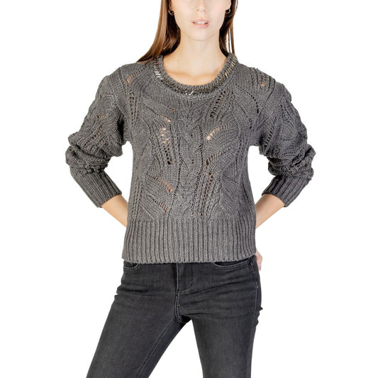Sudadera de marabú gris Liu Jo