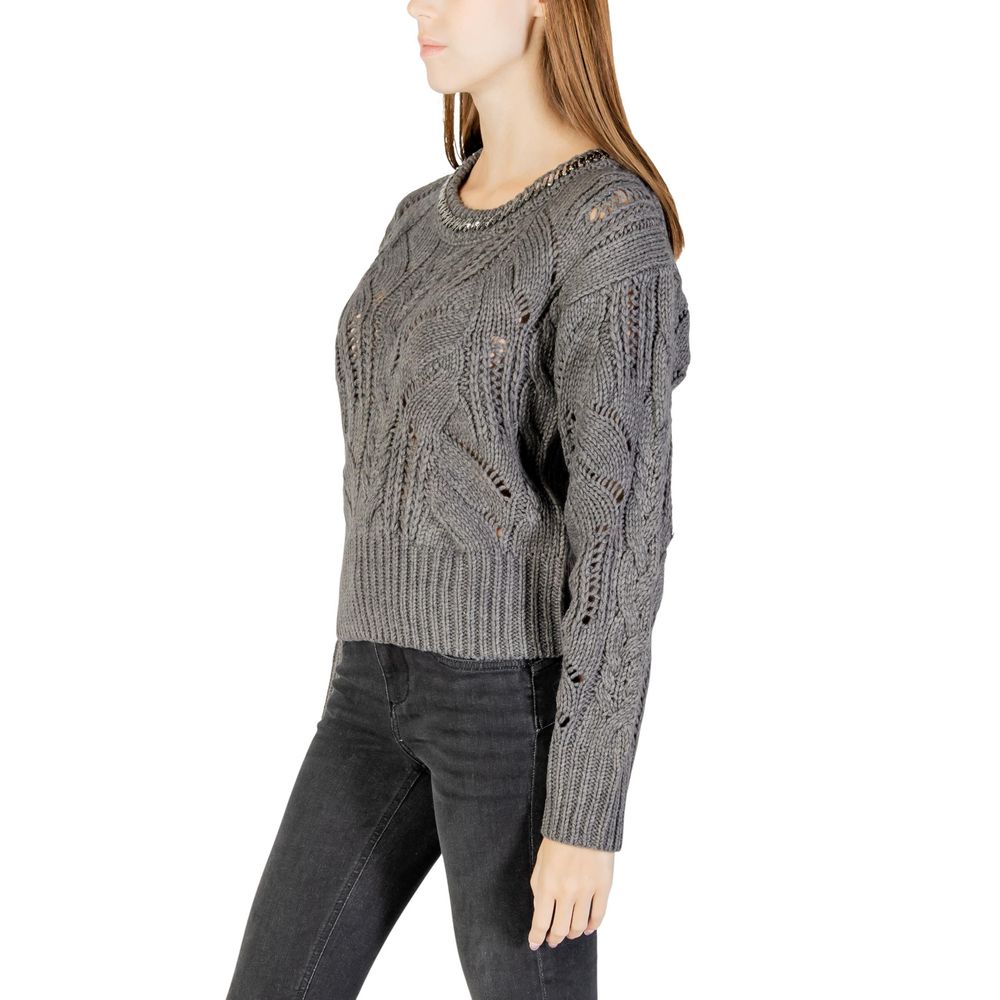Sudadera de marabú gris Liu Jo