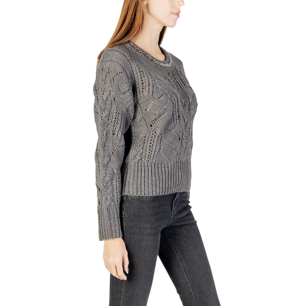 Sudadera de marabú gris Liu Jo