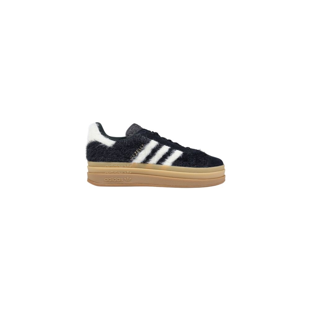 Zapatillas de Plataforma de Cuero Negro Adidas Originals