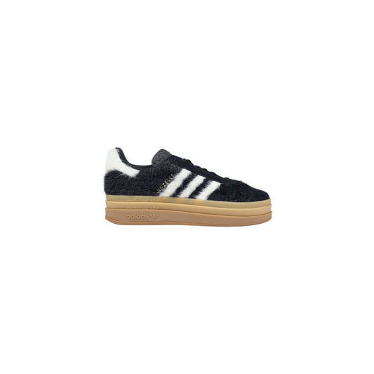 Zapatillas de Plataforma de Cuero Negro Adidas Originals
