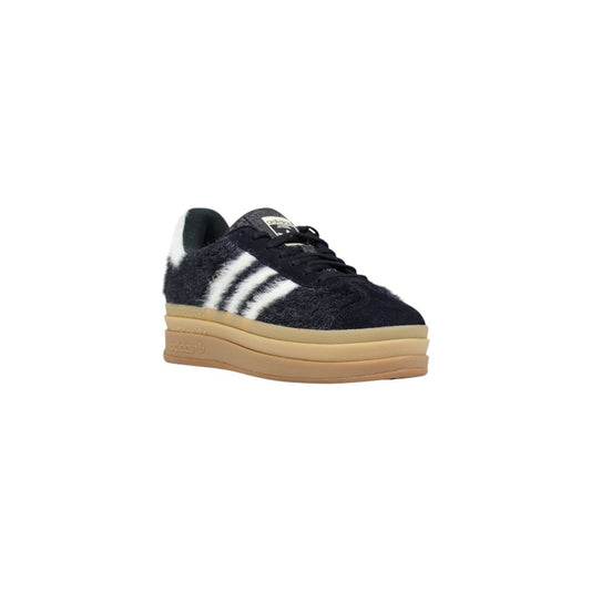 Zapatillas de Plataforma de Cuero Negro Adidas Originals
