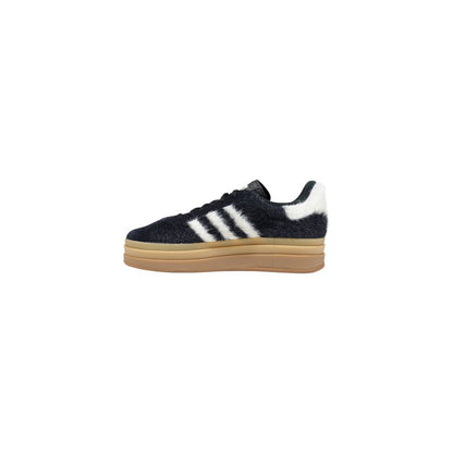 Zapatillas de Plataforma de Cuero Negro Adidas Originals