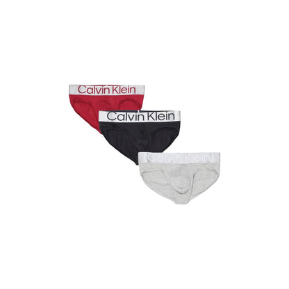 Calvin Klein Underwear Culotte Bicolore en Coton Taille Basse