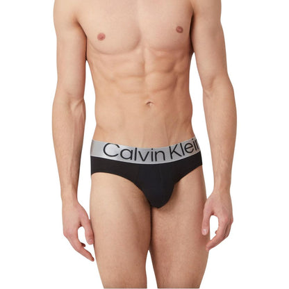 Calvin Klein Underwear Culotte Bicolore en Coton Taille Basse