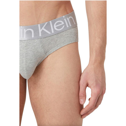 Calvin Klein Underwear Culotte Bicolore en Coton Taille Basse