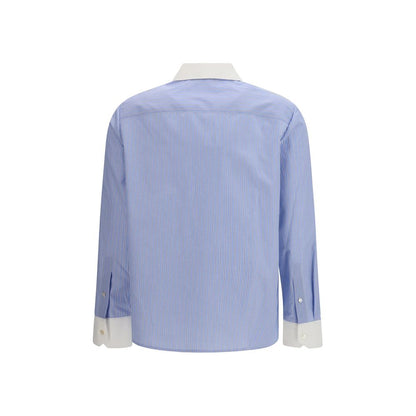 Camisa Tory Burch de Algodón Azul Estampado
