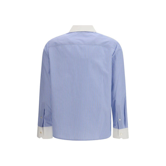 Camisa Tory Burch de Algodón Azul Estampado