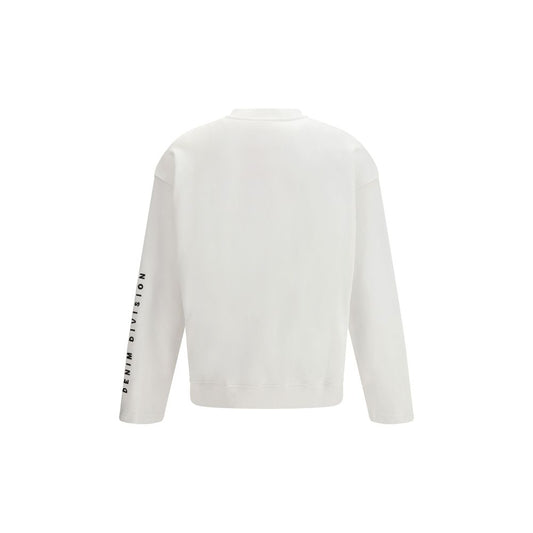Sudadera Diesel de algodón blanco