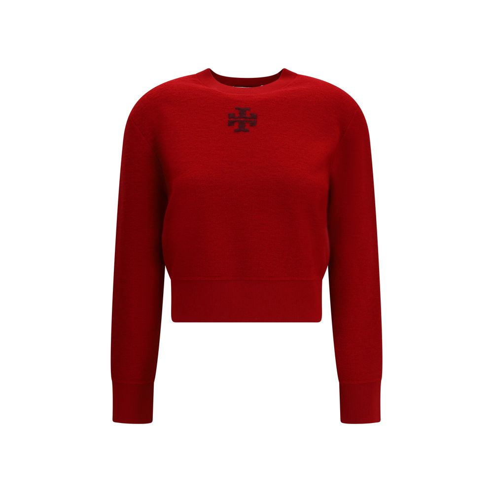 Sudadera de lana multicolor Tory Burch