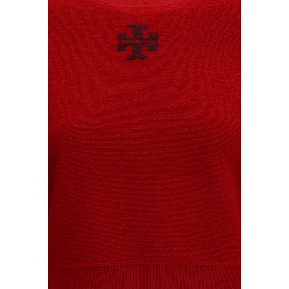 Sudadera de lana multicolor Tory Burch