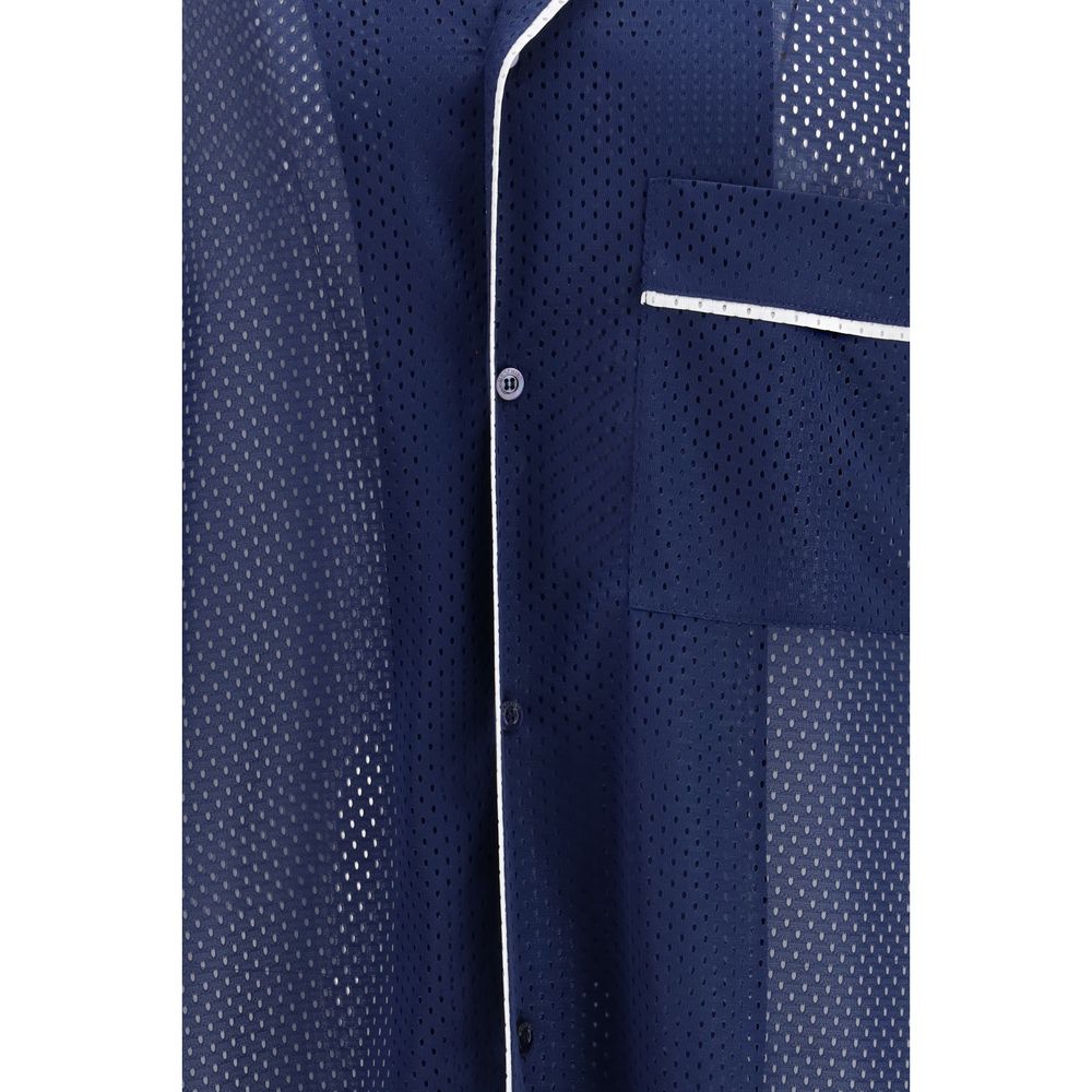 Ropa deportiva de poliéster azul Moschino