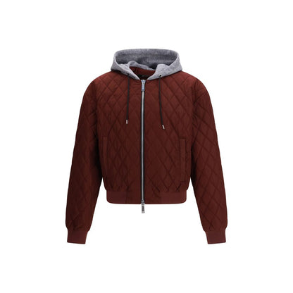 Cazadora bomber de tejido burdeos Dsquared²