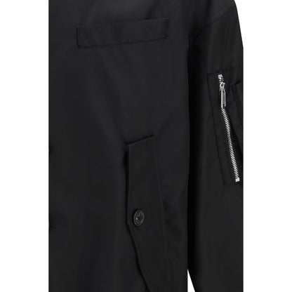 Cazadora bómber Dsquared² de poliamida negra