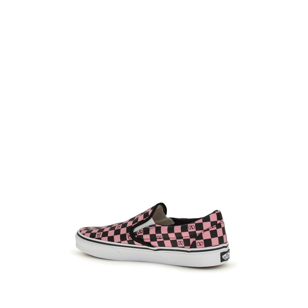 Zapatillas bajas de algodón multicolor Valentino Garavani